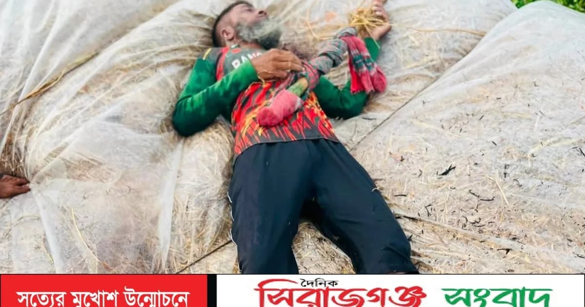 সিংড়ায় বিদ্যুৎস্পৃষ্টে খড় ব্যবসায়ির মর্মান্তিক মৃত্যু !