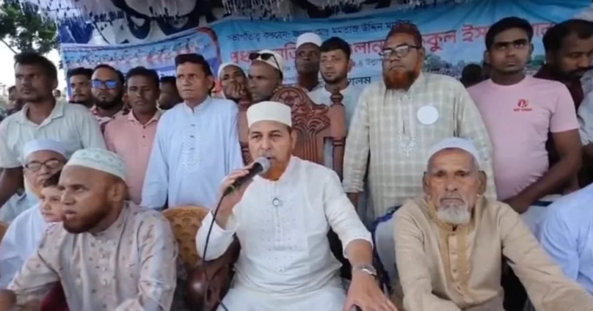 সিরাজগঞ্জের উল্লাপাড়ায় পানসি নৌকা বাইচের উদ্বোধন