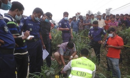 সলঙ্গায় অজ্ঞাত যুবকের লাশ উদ্ধার