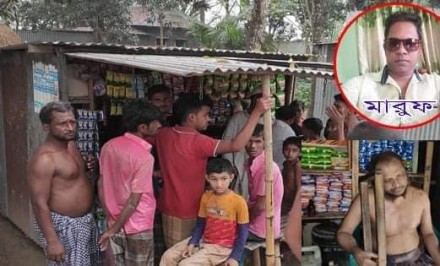 বাকিতে সদাই না পেয়ে প্রতিবন্ধীর মুদি দোকানে হামলা, মারধর ও ভাঙচুর