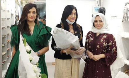 সুজানার ফ্যাশন হাউজে নিপুন, শারমিন লাকি ও সাবিলা