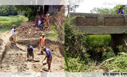 শাহজাদপুরে অপরিকল্পিতভাবে পাশাপাশি দুইটি সেতু নির্মাণে সরকারের বিপুল অর্থ অপচয়