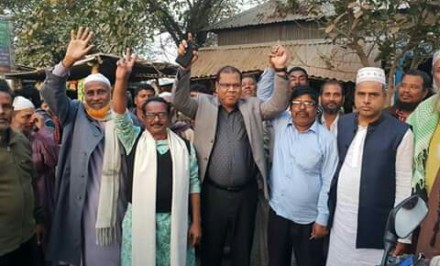 শাহজাদপুরে চেয়ারম্যান পদপ্রার্থী সাইফুল ইসলামের গণসংযোগ
