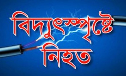 শাহজাদপুরে বিদ‍্যুৎস্পৃষ্ট হয়ে গৃহবধুর মৃত্যু