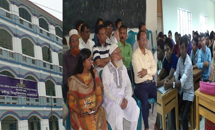 আনন্দঘন পরিবেশে রবীন্দ্র বিশ্ববিদ্যালয়ে পাঠদান শুরু