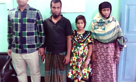 পুলিশের ডিজিটাল সাফল্যে ৩ মাস পর আপন নীড়ে ফিরলো শাহজাদপুরের ১১ বছর বয়সী সাথী