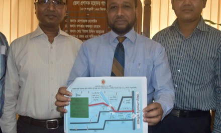 রবীন্দ্র বিশ্ববিদ্যালয়ের প্রবেশ পথের প্রস্তাবনার খসড়া