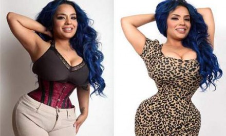 ১৬ ইঞ্চি কোমরের সুন্দরী কেলি লি ডিকে