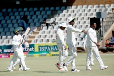 সাদমান-শান্তর জোড়া সেঞ্চুরি, জিম্বাবুয়েকে পাহাড়সম লক্ষ্য দিল বাংলাদেশ