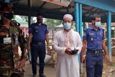 শাহজাদপুরে স্বাস্থ্যবিধি না মানায় ৬ জনের জরিমানা