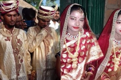 টাঙ্গাইলে একই অনুষ্ঠানে যমজ বোনের সঙ্গে যমজ ভাইয়ের বিয়ে!