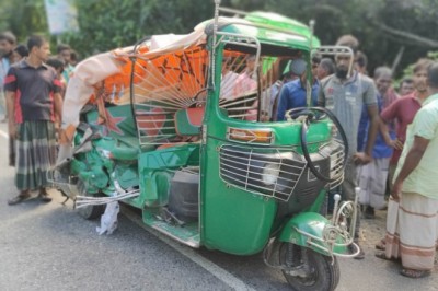 শাহজাদপুরে ট্যাংকলরী-সিএনজির মুখোমুখি সংঘর্ষে নিহত ২, আহত ৪