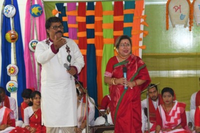 রবীন্দ্র বিশ্ববিদ্যালয়ে নববর্ষ বরণ