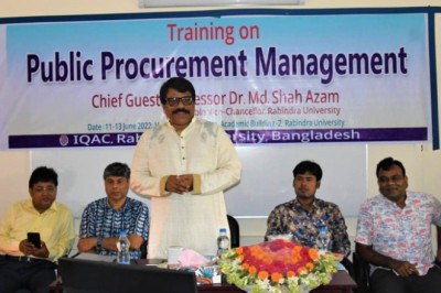 রবীন্দ্র বিশ্ববিদ্যালয়ে প্রশিক্ষণ কর্মশালার উদ্বোধন