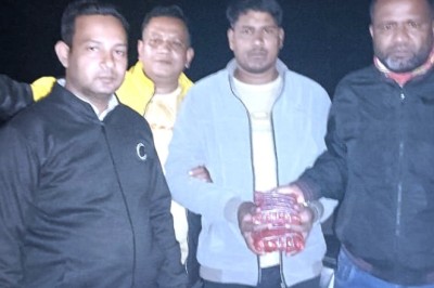 শাহজাদপুরে ৫০০ গ্রাম গাঁজাসহ আটক ১